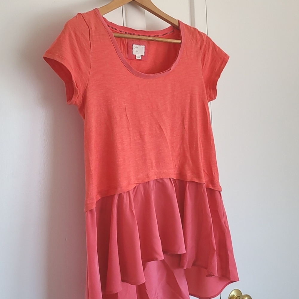 Anthropologie 9-H15 S'CL Assymetric Blouse